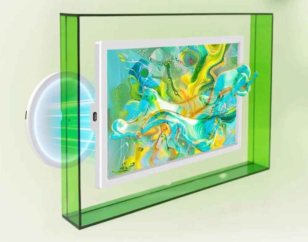 Wall-Mounted Magnetic Charger for Pinpin Digital Photo Frame