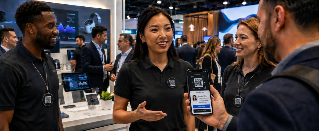 The Paper Business Card Problem: Smarter Lead Capture for CES, SXSW, and B2B Trade Shows