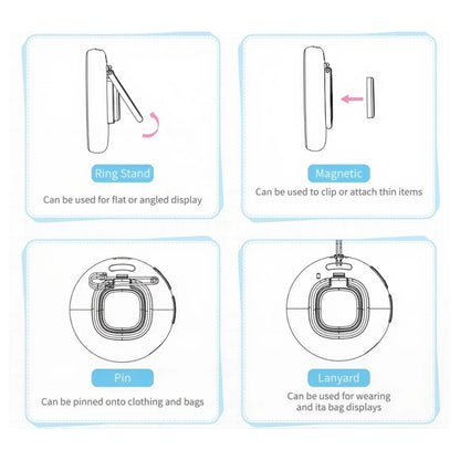 Smart Bluetooth Electronic Badge | DIY GIF Album & Video Player | ACG Convention Essential