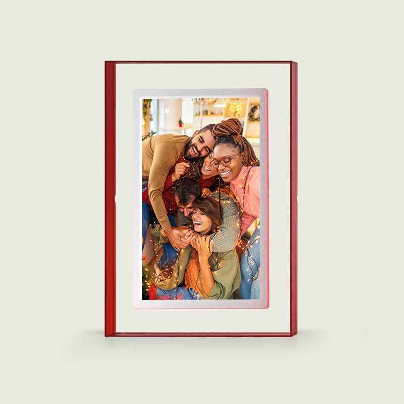 Pinpin 2.0 Red Acrylic Digital Frame