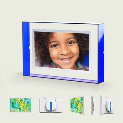 Pinpin 2.0 Blue Acrylic Digita  Frame