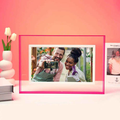 Pinpin 2.0 Pink Acrylic Digital Frame
