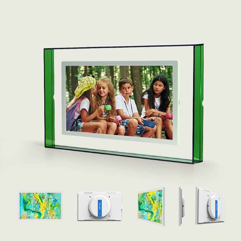 Pinpin 2.0 Green Acrylic Digital Frame