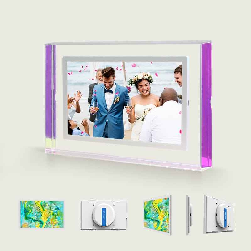 Pinpin 2.0 Purple Acrylic Digital Frame