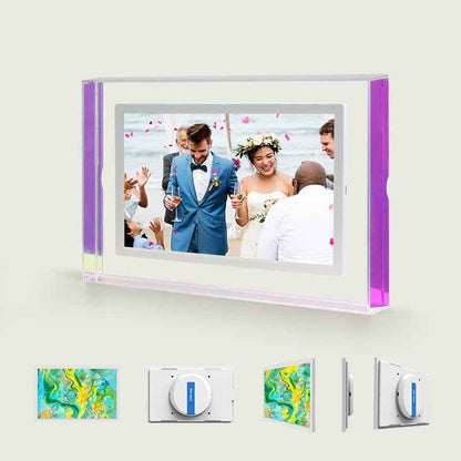 Pinpin 2.0 Purple Acrylic Digital Frame