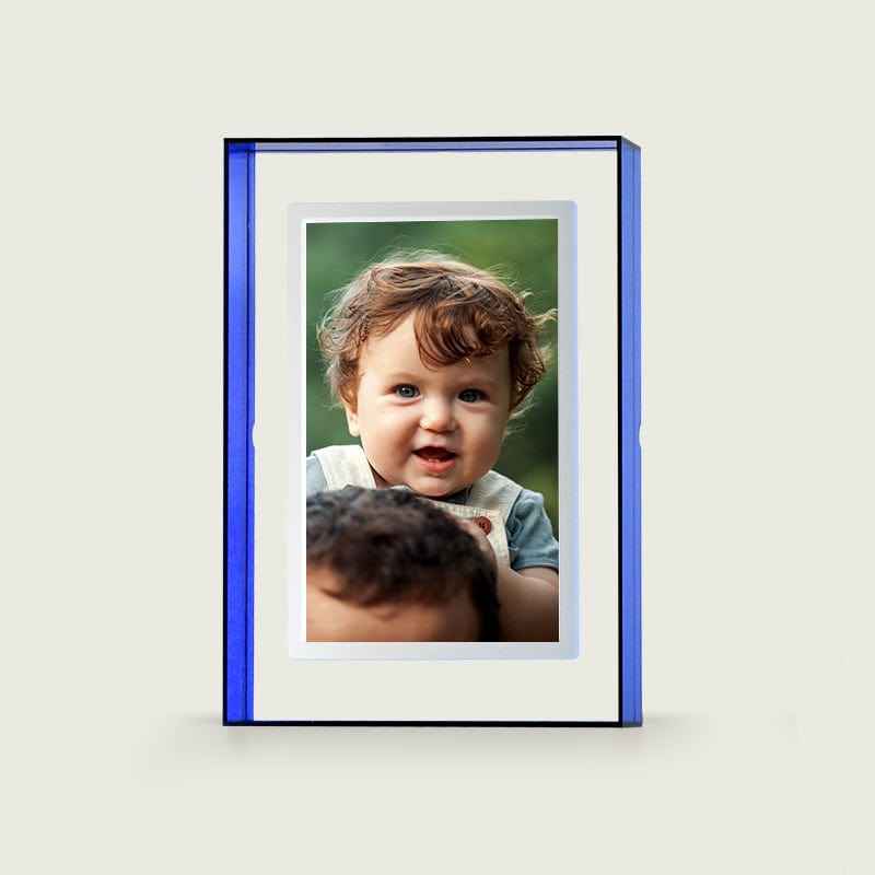 Pinpin 2.0 Blue Acrylic Digita  Frame