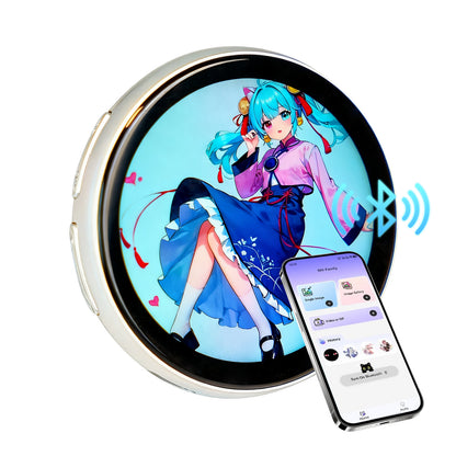 Smart Bluetooth Electronic Badge | DIY GIF Album & Video Player | ACG Convention Essential