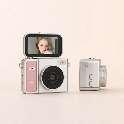 Pintura Mini Keychain Camera with Flip Screen