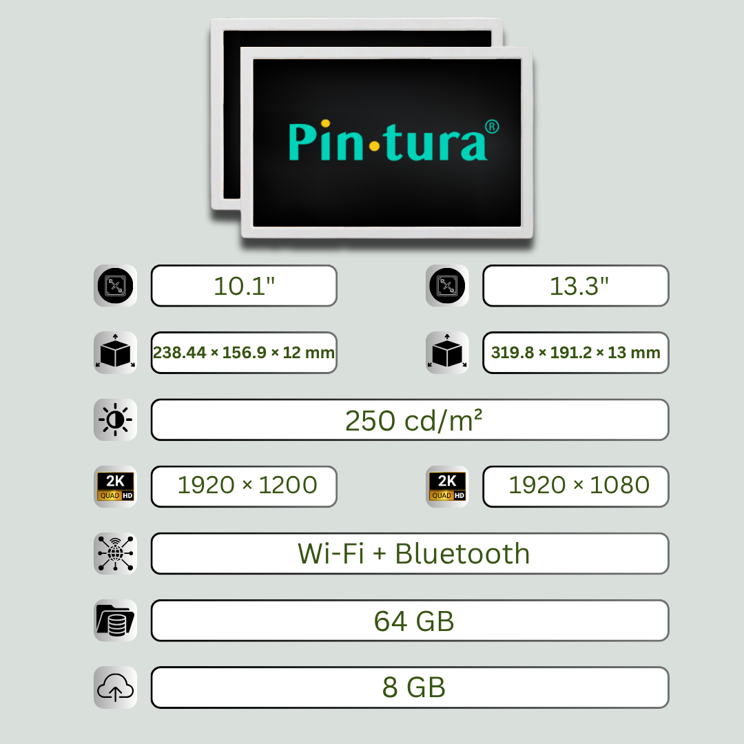 Pintab Set- Digital Frame Wall