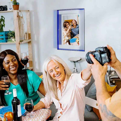 Pinpin 2.0 Blue Acrylic Digita  Frame