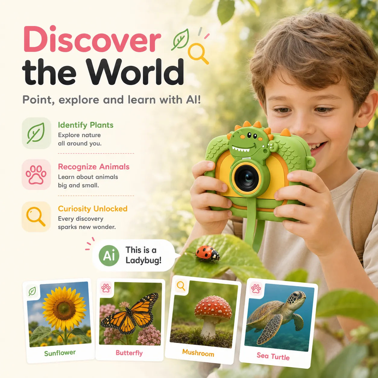 Pintura Instant Print Camera for Kids