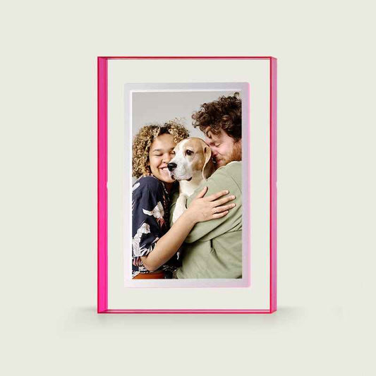 Pinpin 2.0 Pink Acrylic Digital Frame