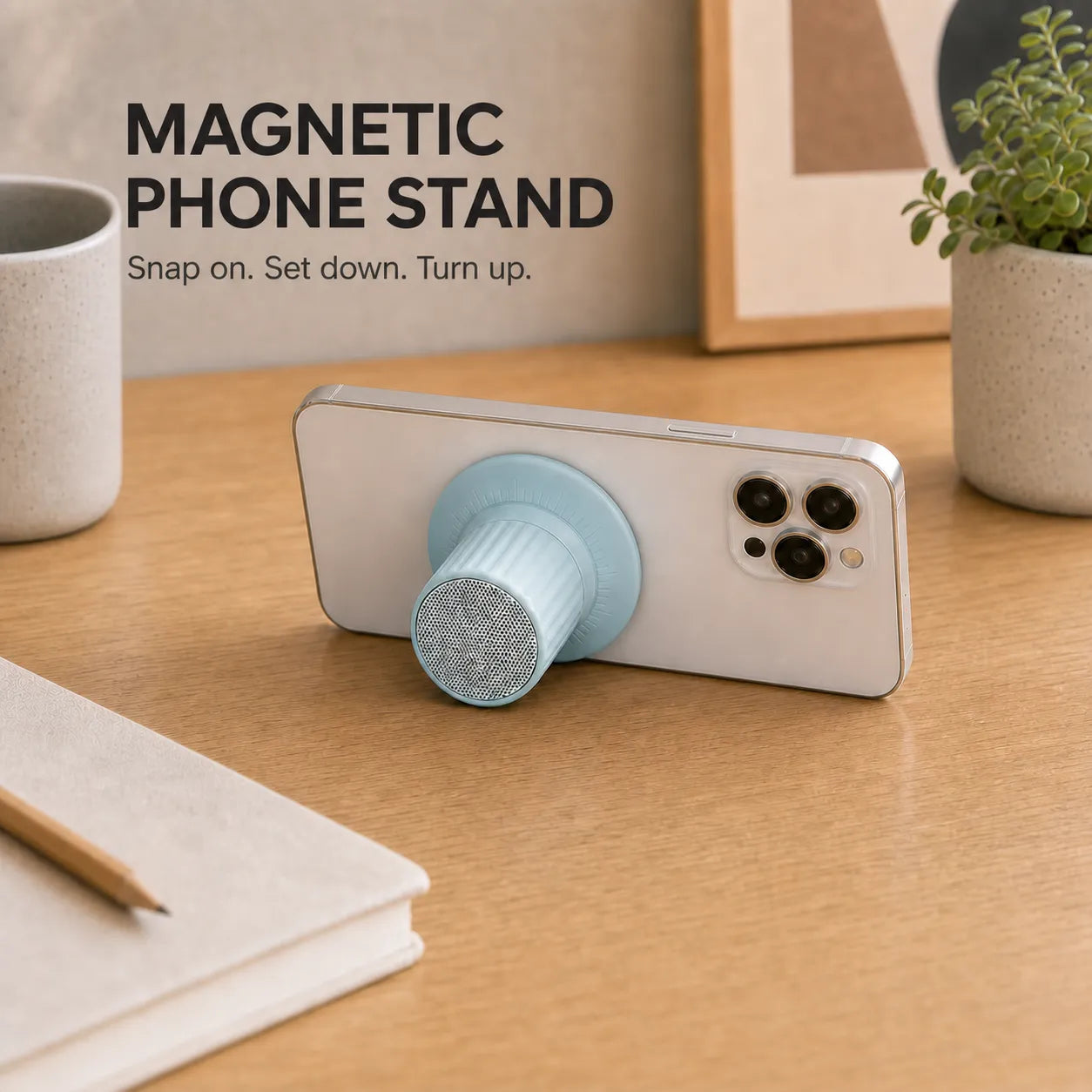 Pintura Magnetic Knob Bluetooth Speaker
