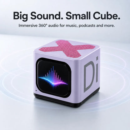 Pintura Mini Bluetooth Speaker with Smart Display & AI Assistant