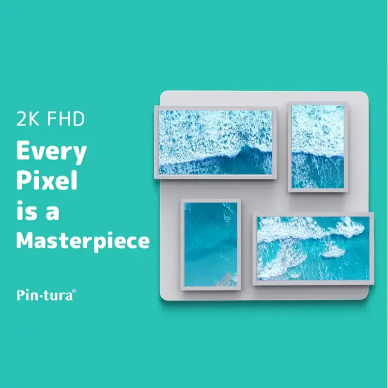 Explore the Cordless Digital Frame by Pintab - PinturaLife