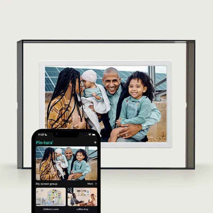 Pinpin 2.0 Gray Acrylic Digital Frame