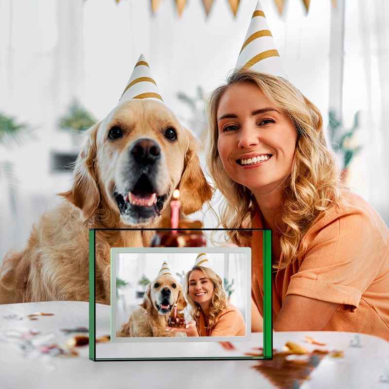 Pinpin 2.0 Green Acrylic Digital Frame