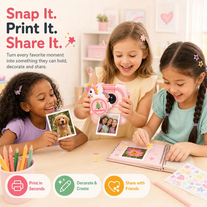 Pintura Instant Print Camera for Kids