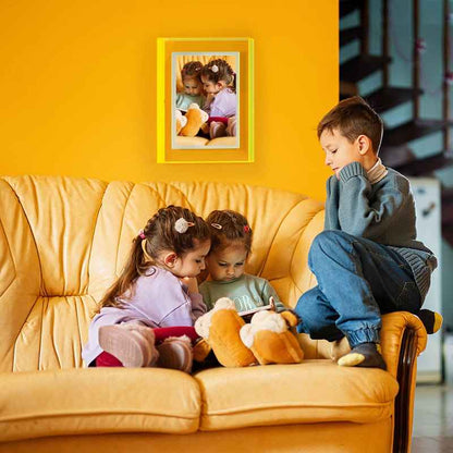 Pinpin 2.0 Yellow Acrylic Digital Frame