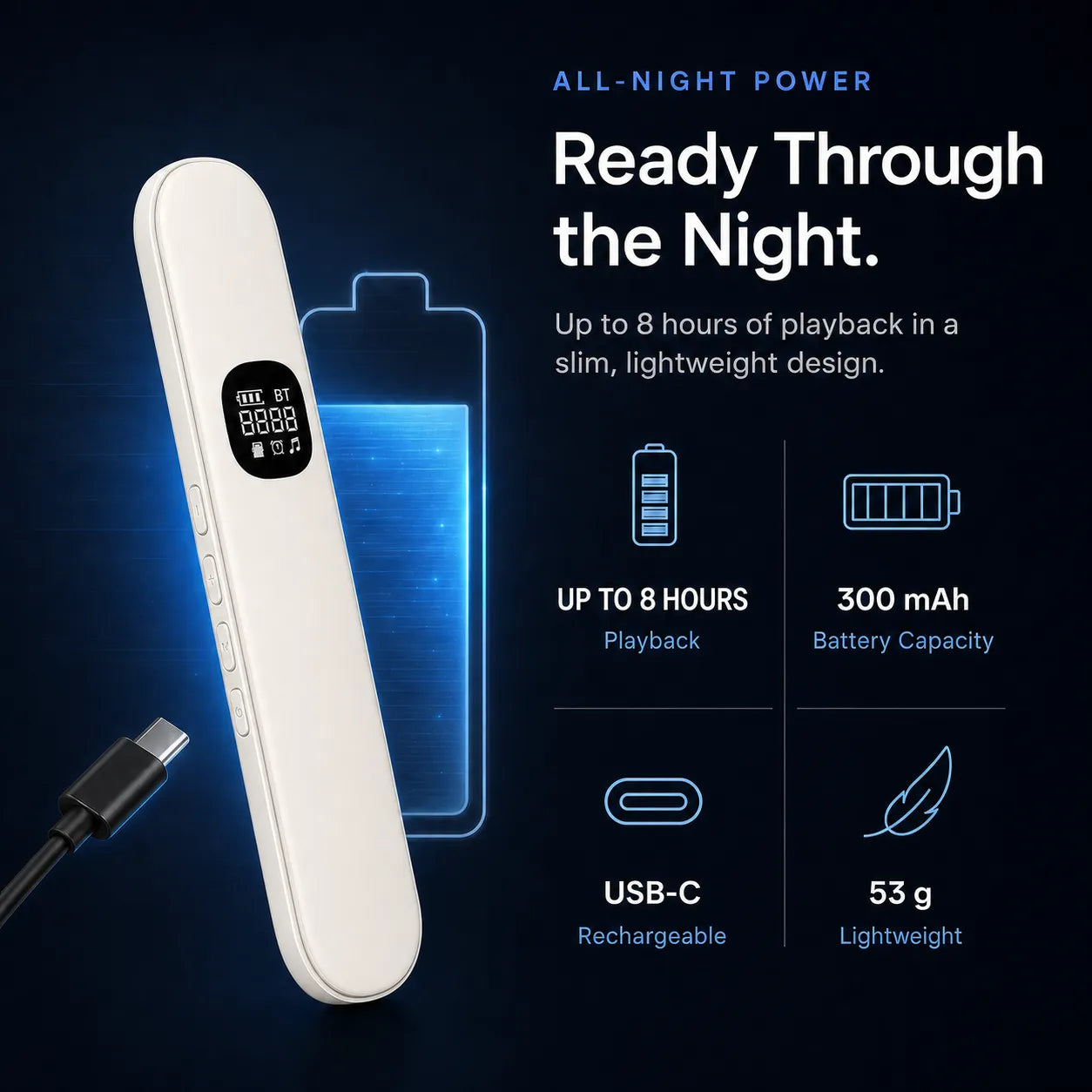 Pintura Bone Conduction Pillow Speaker for Sleeping