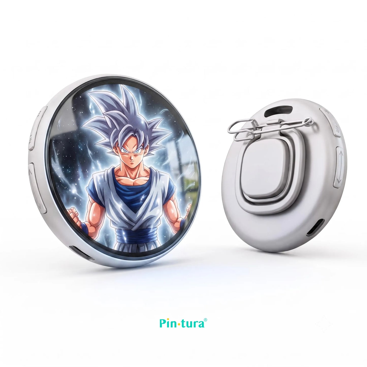 Pintura Smart Digital Badge Pin – Bluetooth GIF, Photo & Video Display