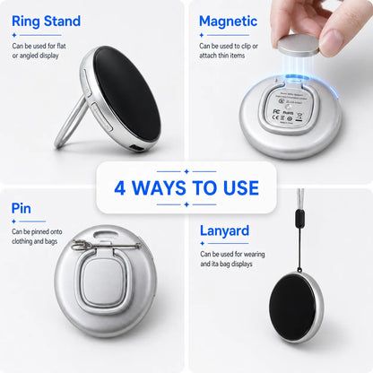 Smart Digital Badge & Wearable GIF Player — For Ita Bags, Cosplay & Events