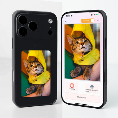 Smart E-Ink Phone Case - DIY Infinite Customization, NFC-Powered & Battery-Free