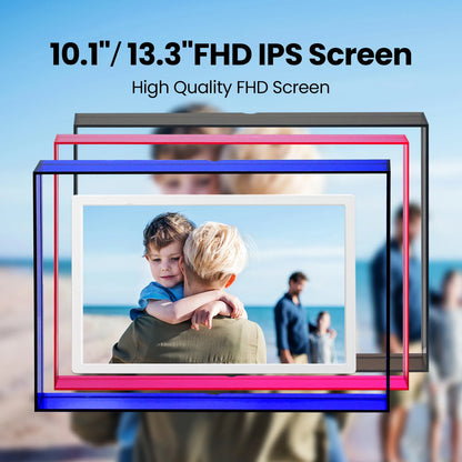 Pinpin Acrylic WiFi Digital Frame | 2K IPS & No Monthly Fees