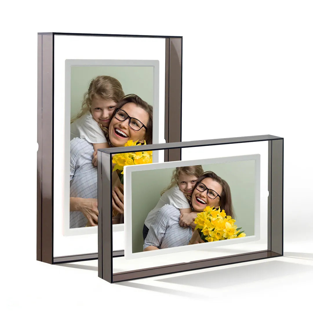 Pinpin Acrylic WiFi Digital Frame | 2K IPS & No Monthly Fees