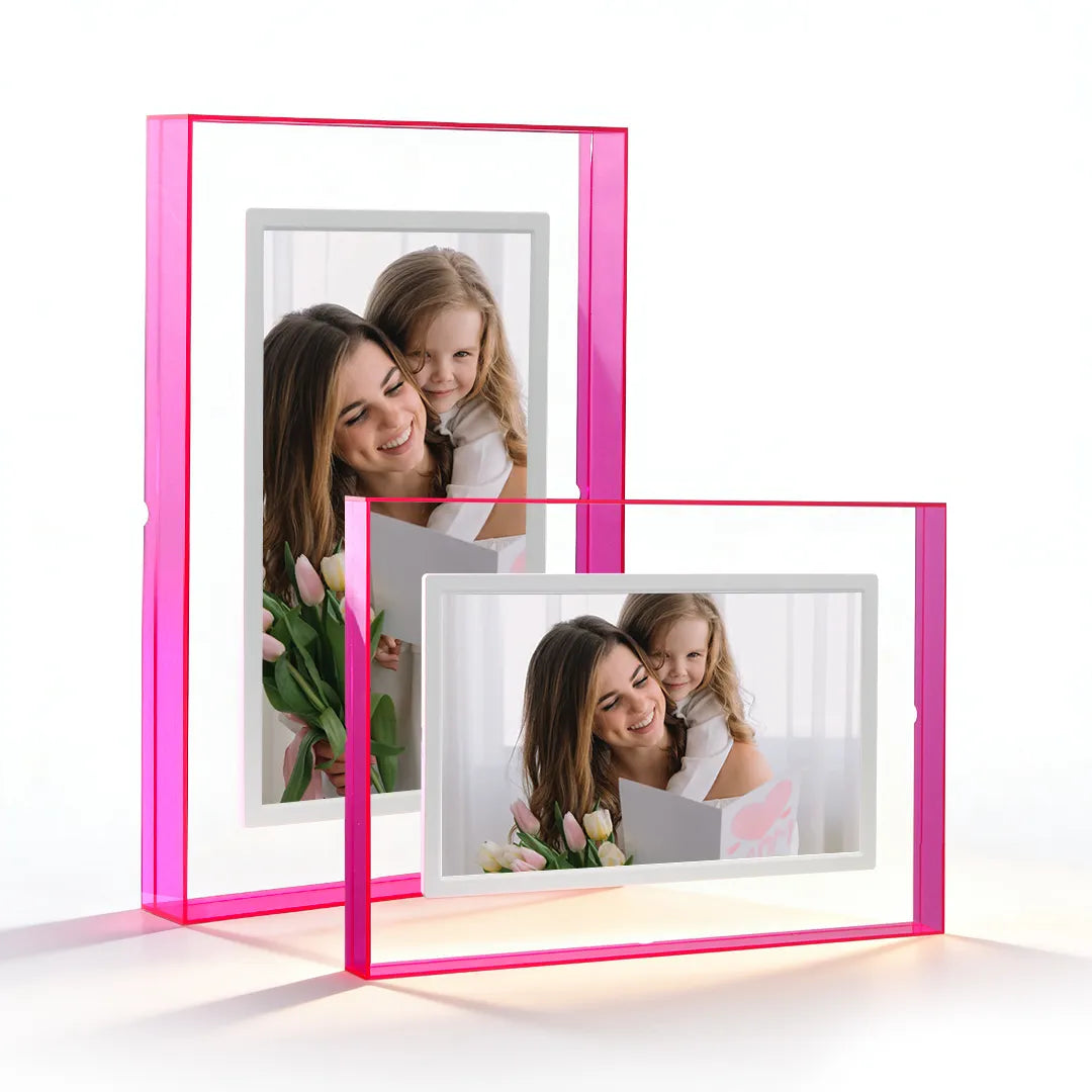 Pinpin Acrylic WiFi Digital Frame | 2K IPS & No Monthly Fees