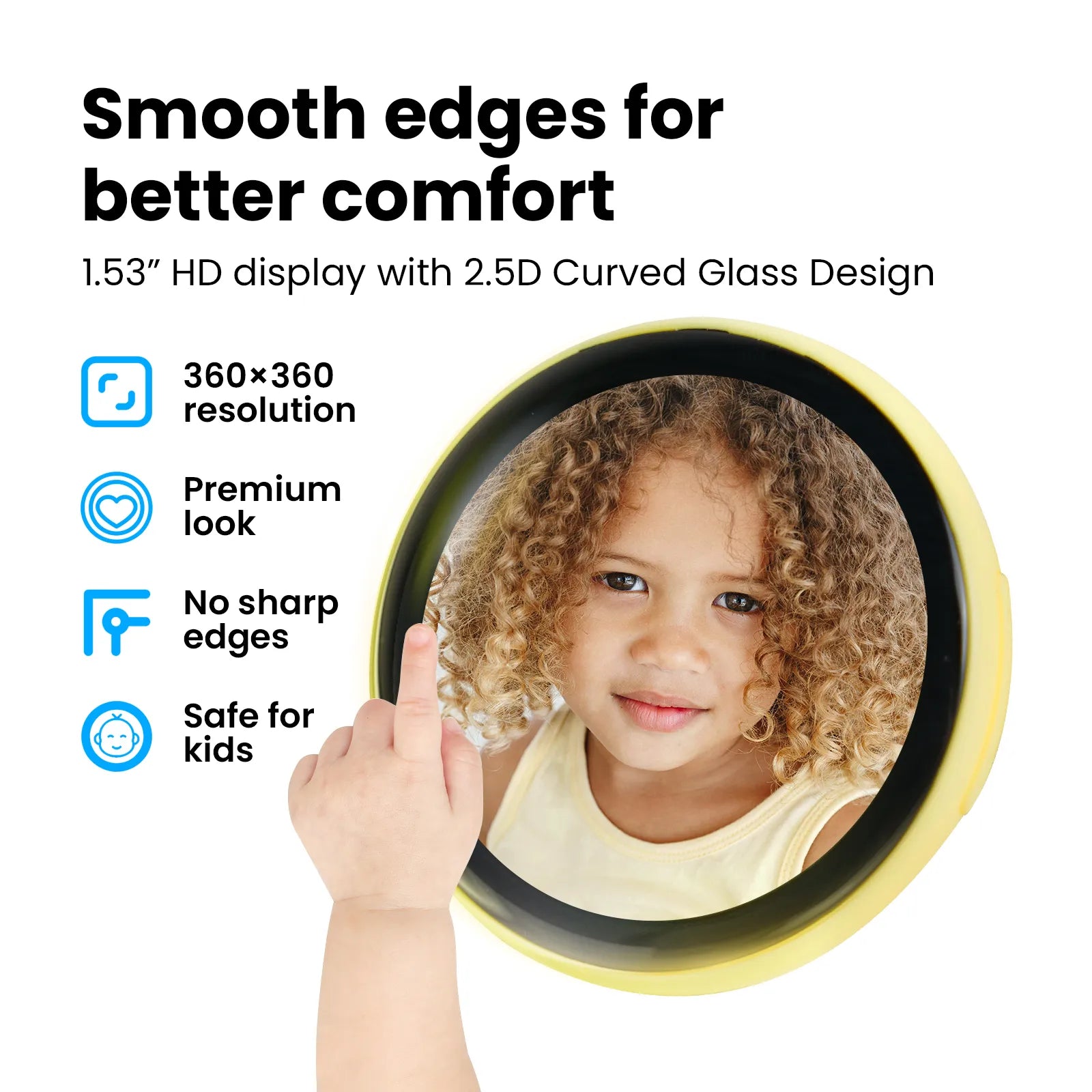 Pintura Mini Digital Badge Pin – Custom GIF & Photo Display