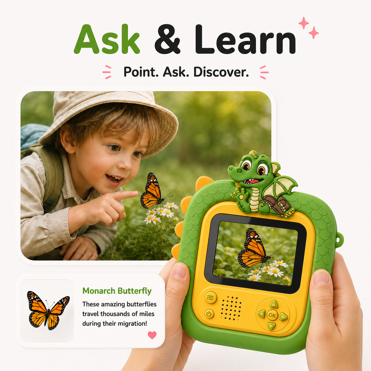Pintura Instant Print Camera for Kids