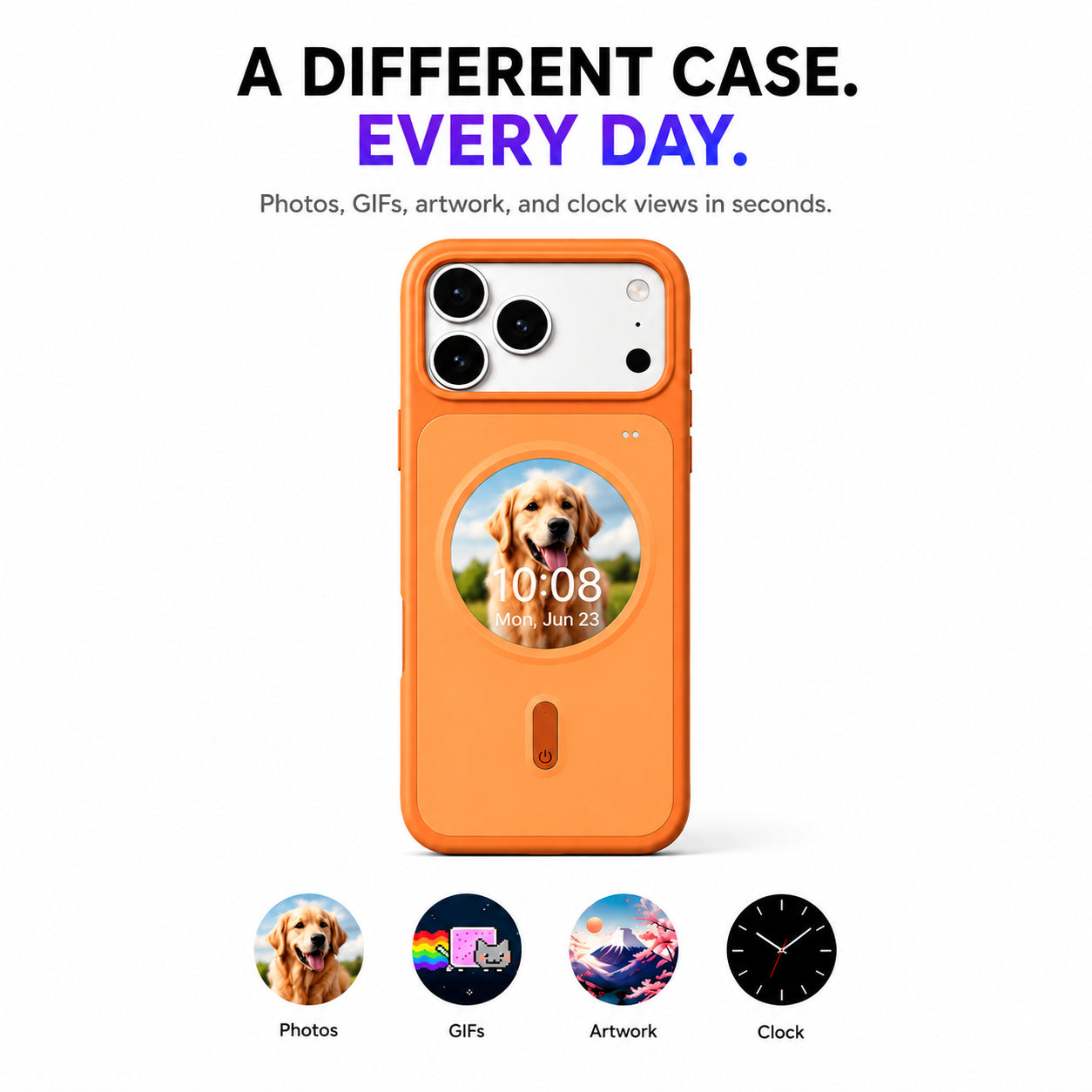 Pintura Smart Screen Case for iPhone 17 Pro Max