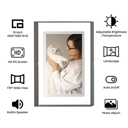 Pintura Pinpin 2.0 | Colorful Acrylic Digital Frame — Unique Gift Edition