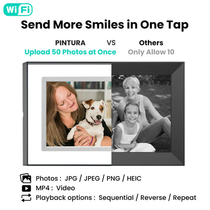 Pintura Pinpin 2.0 | Colorful Acrylic Digital Frame — Unique Gift Edition