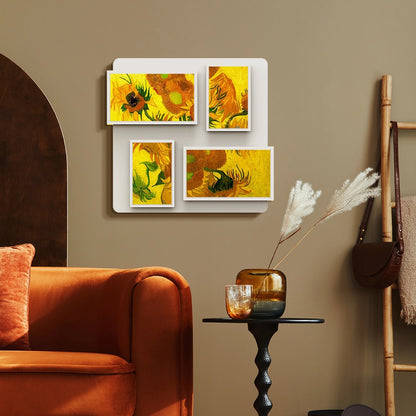 Pintab 2K Digital Frame Set - Wireless Magnetic Wall Mount Smart Photo Display