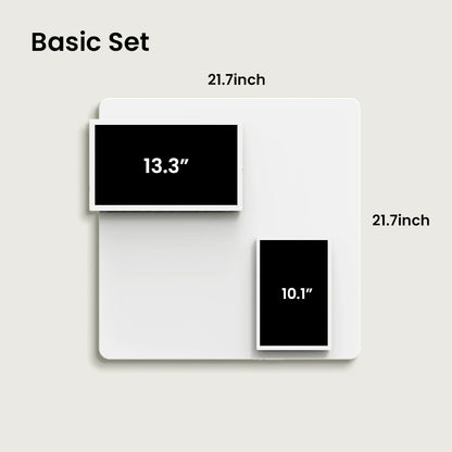Pintab 2K Digital Frame Set - Wireless Magnetic Wall Mount Smart Photo Display