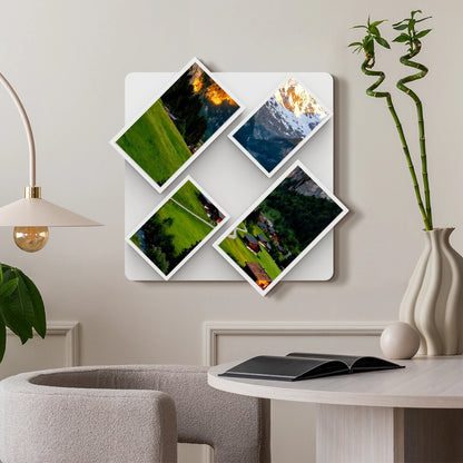 Pintab 2K Digital Frame Set - Wireless Magnetic Wall Mount Smart Photo Display