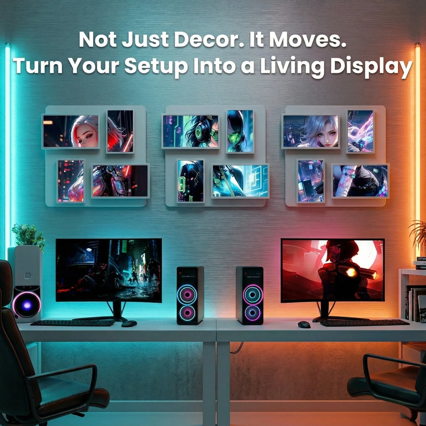 Pintura™ Cordless 2K Digital Art Display & Smart Gallery Wall System