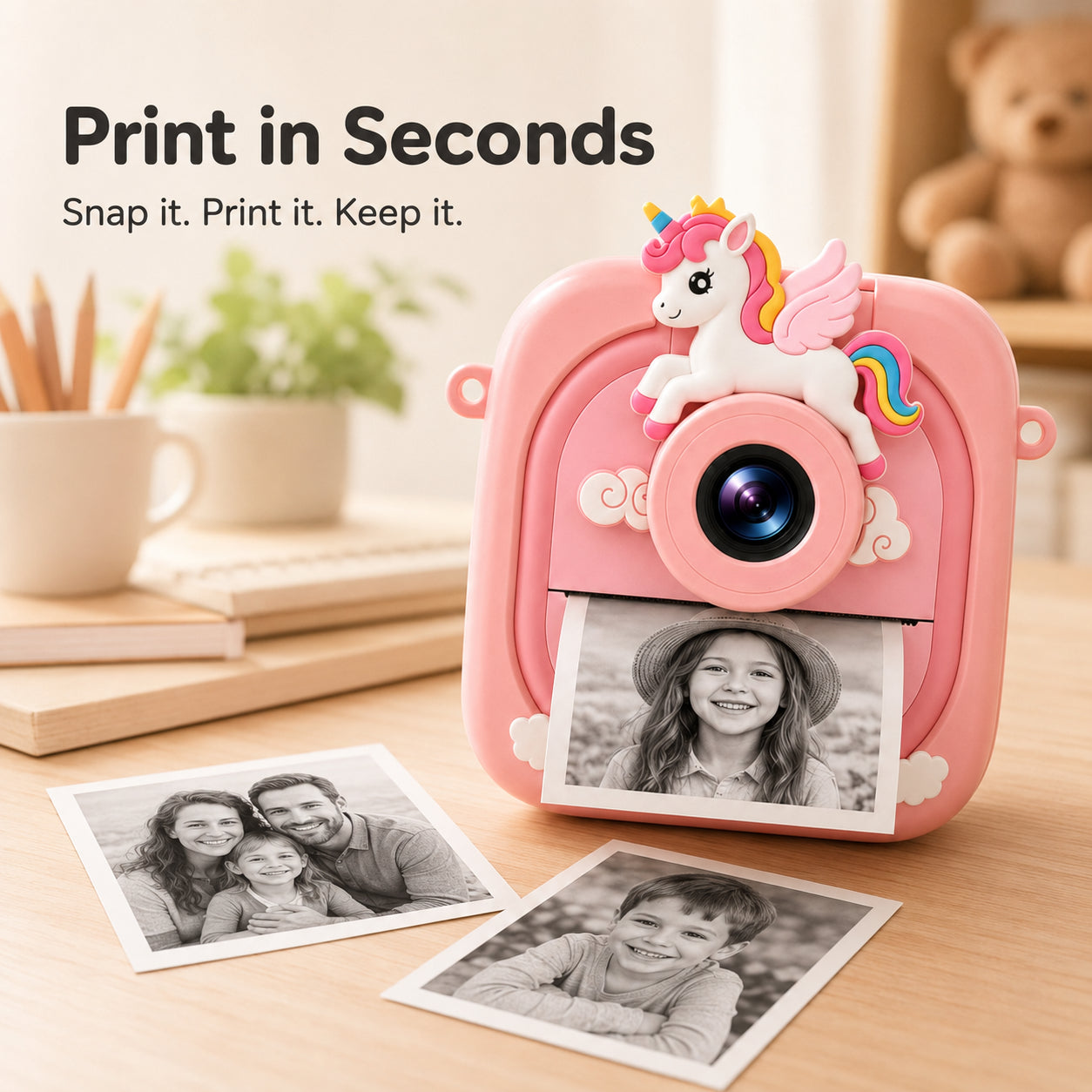 Pintura Instant Print Camera for Kids