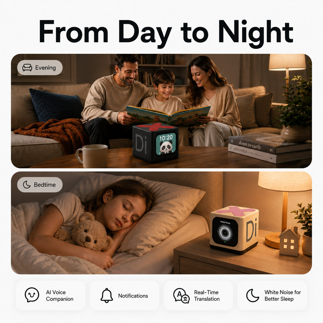 Pintura Mini Bluetooth Speaker with Smart Display & AI Assistant