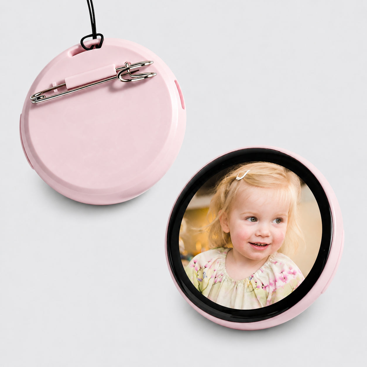 Pintura Mini Digital Badge Pin – Custom GIF & Photo Display