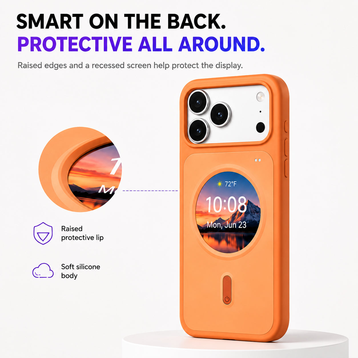 Pintura Smart Screen Case for iPhone 17 Pro Max