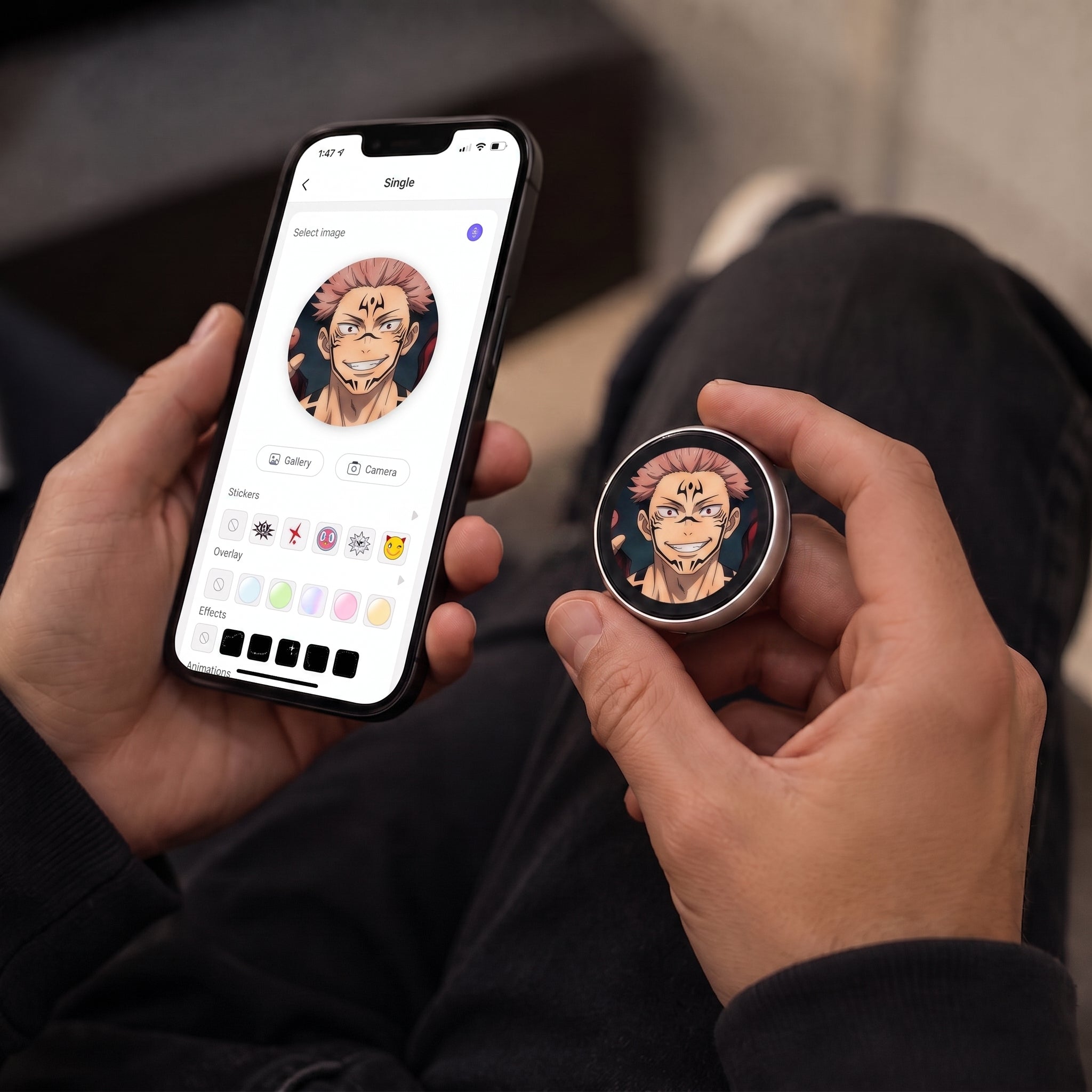 Pintura Smart Digital Badge Pin