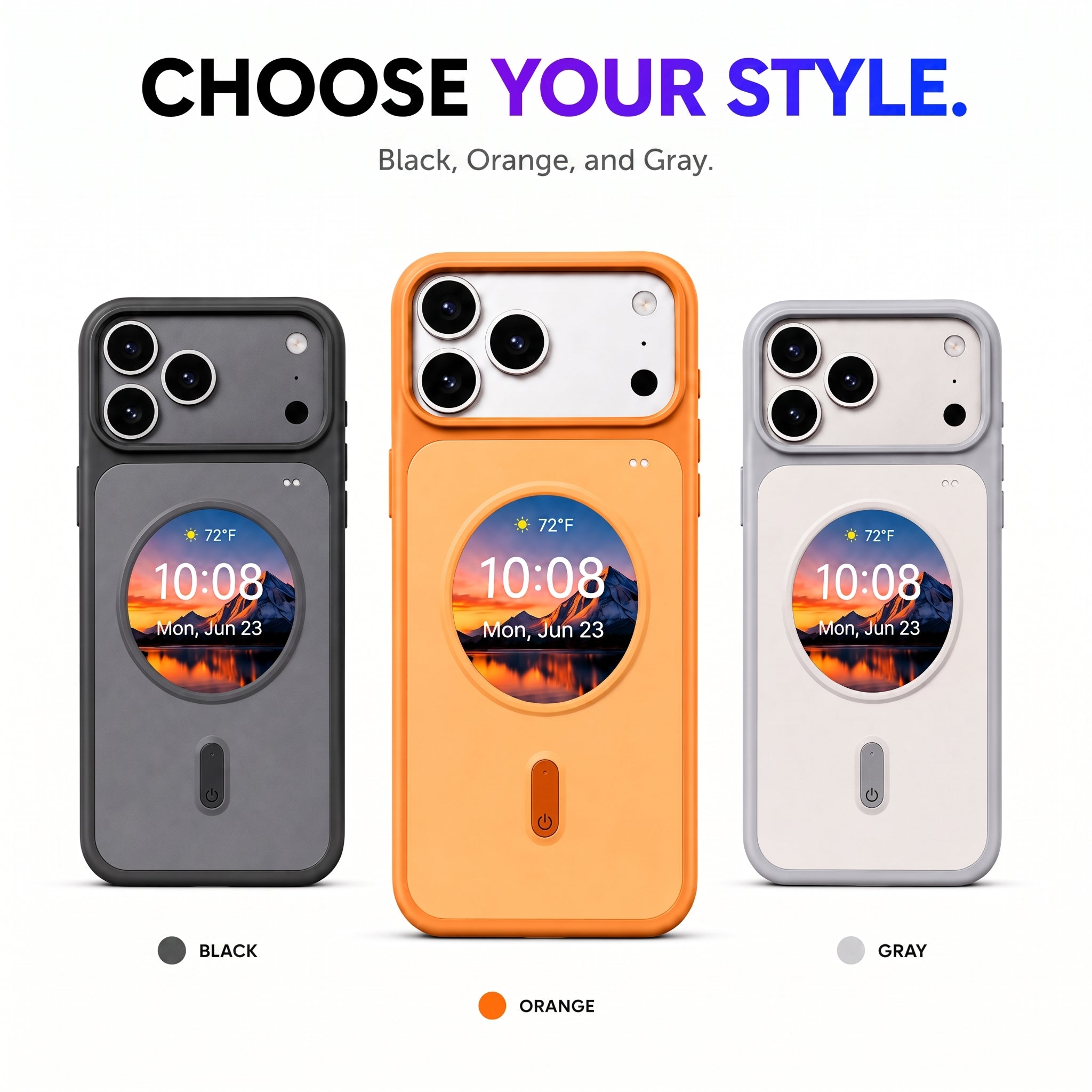 Pintura Smart Screen Case for iPhone 17 Pro Max